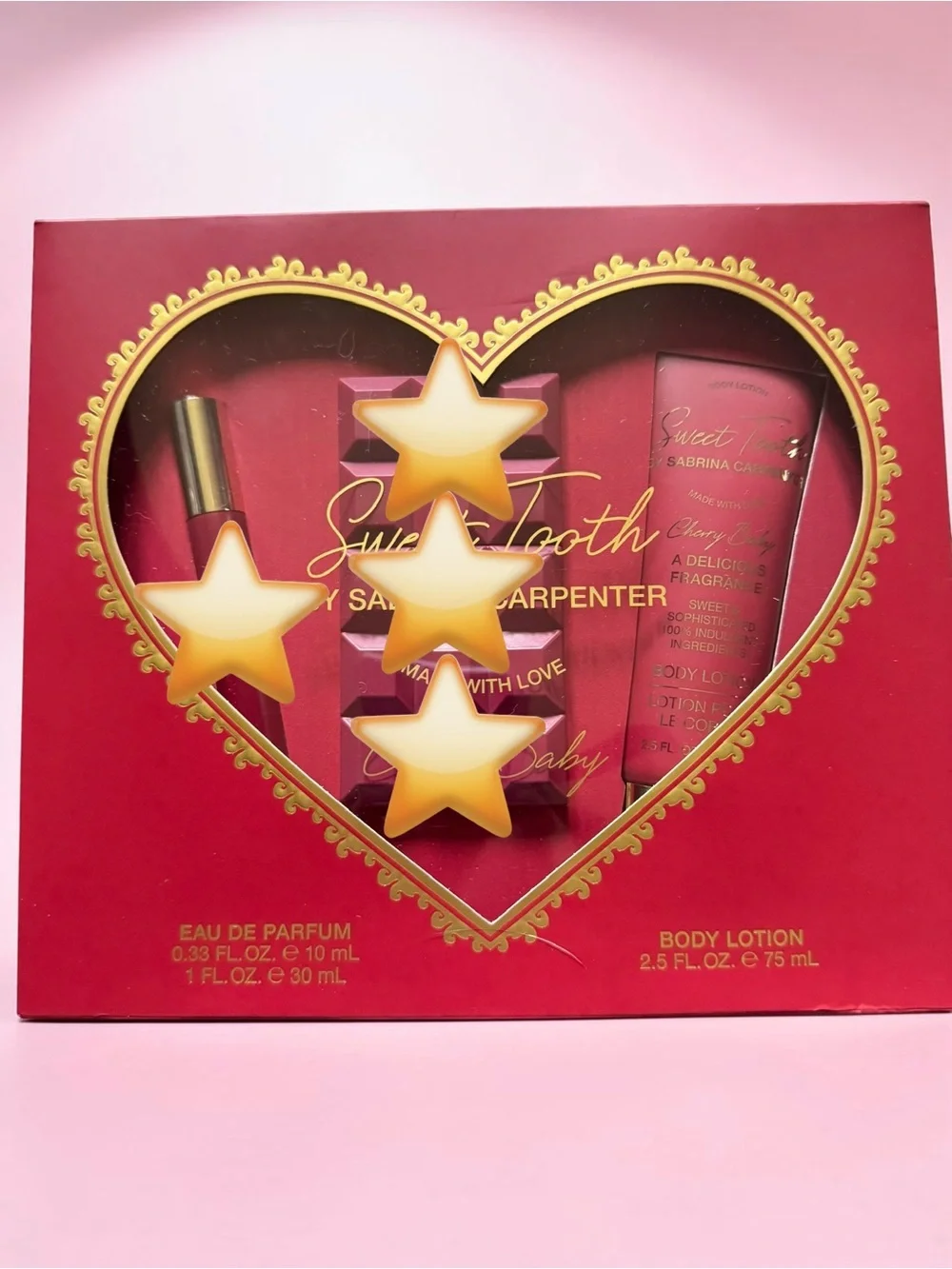 Sweet Tooth by Sabrina Carpenter EMPTY Gift Set - NIB